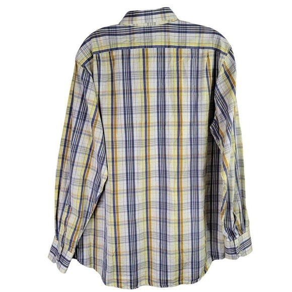 Lacoste Men’s Shirt L 42 White Regular Fit LS Button Up Cotton Pocket Logo - Picture 3 of 10